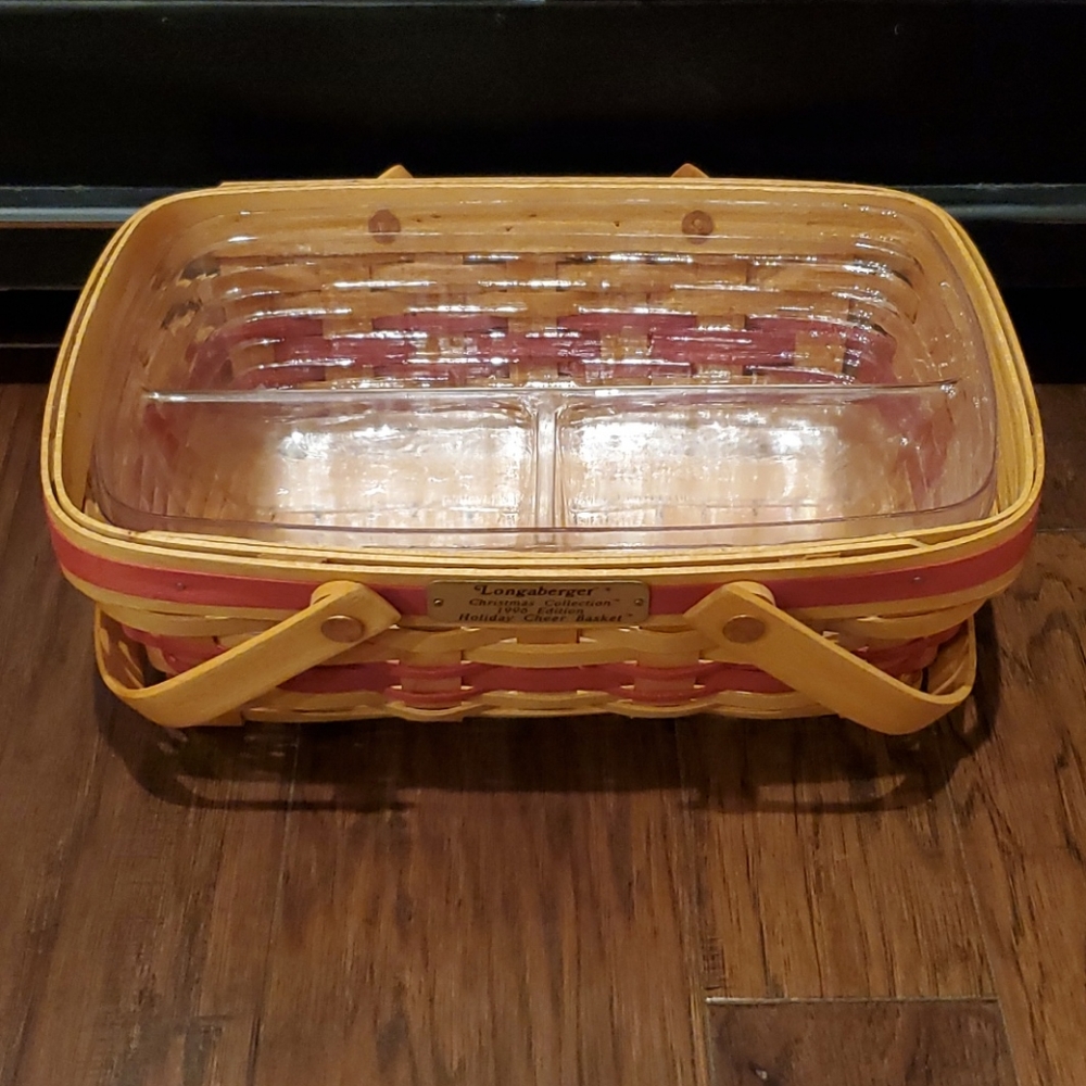 Longaberger 1996 Holiday Cheer Basket
